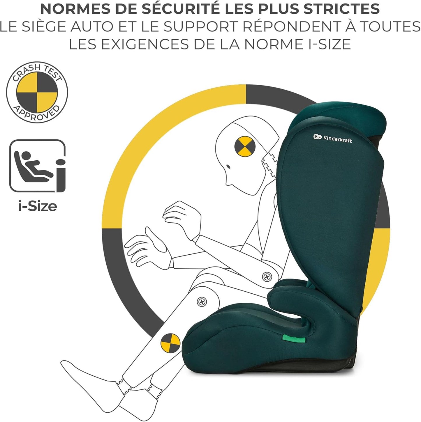 KINDERKRAFT - Siège auto I-SPARK I-Size