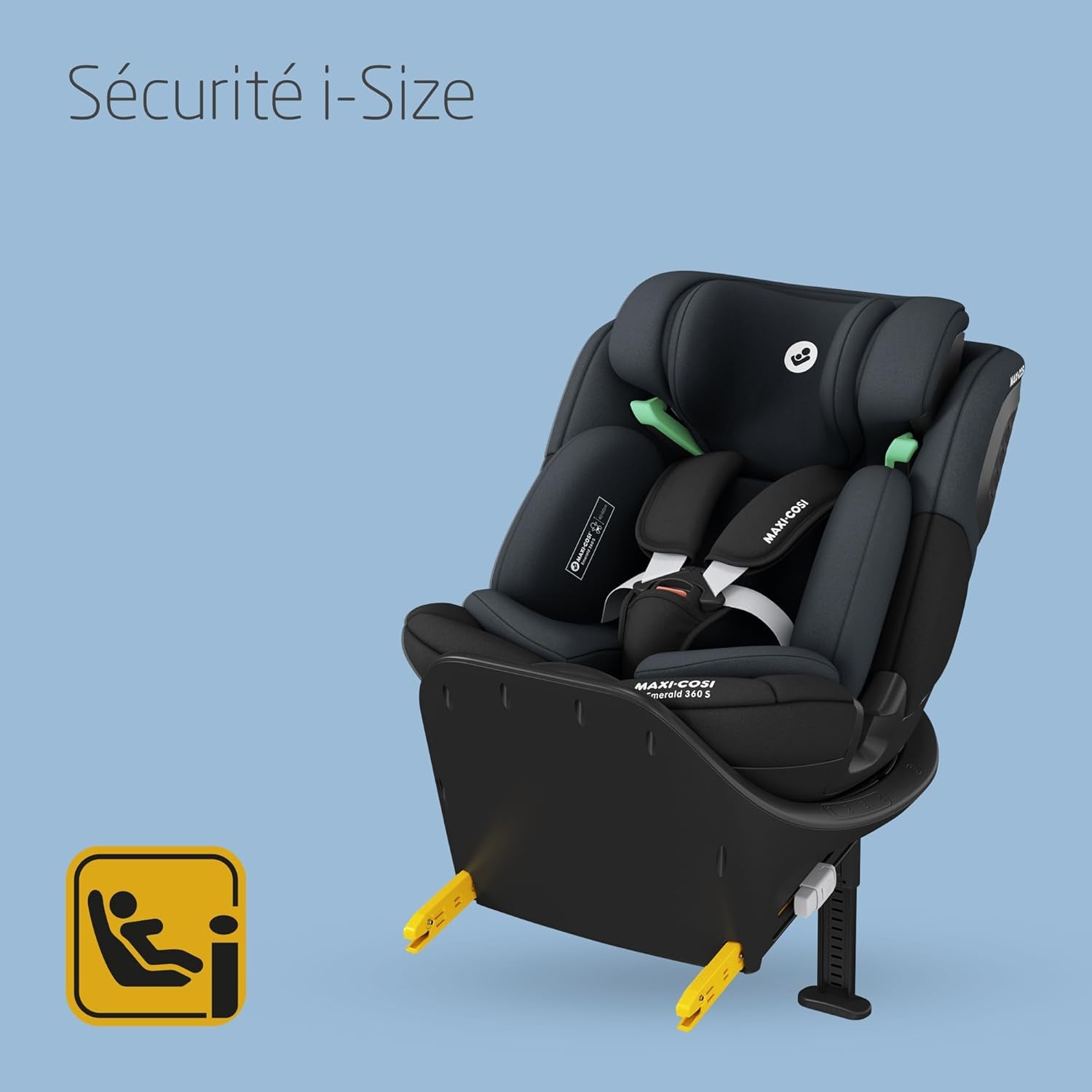 MAXI-COSI - Siège-Auto 360° Emerald + Isofix 
