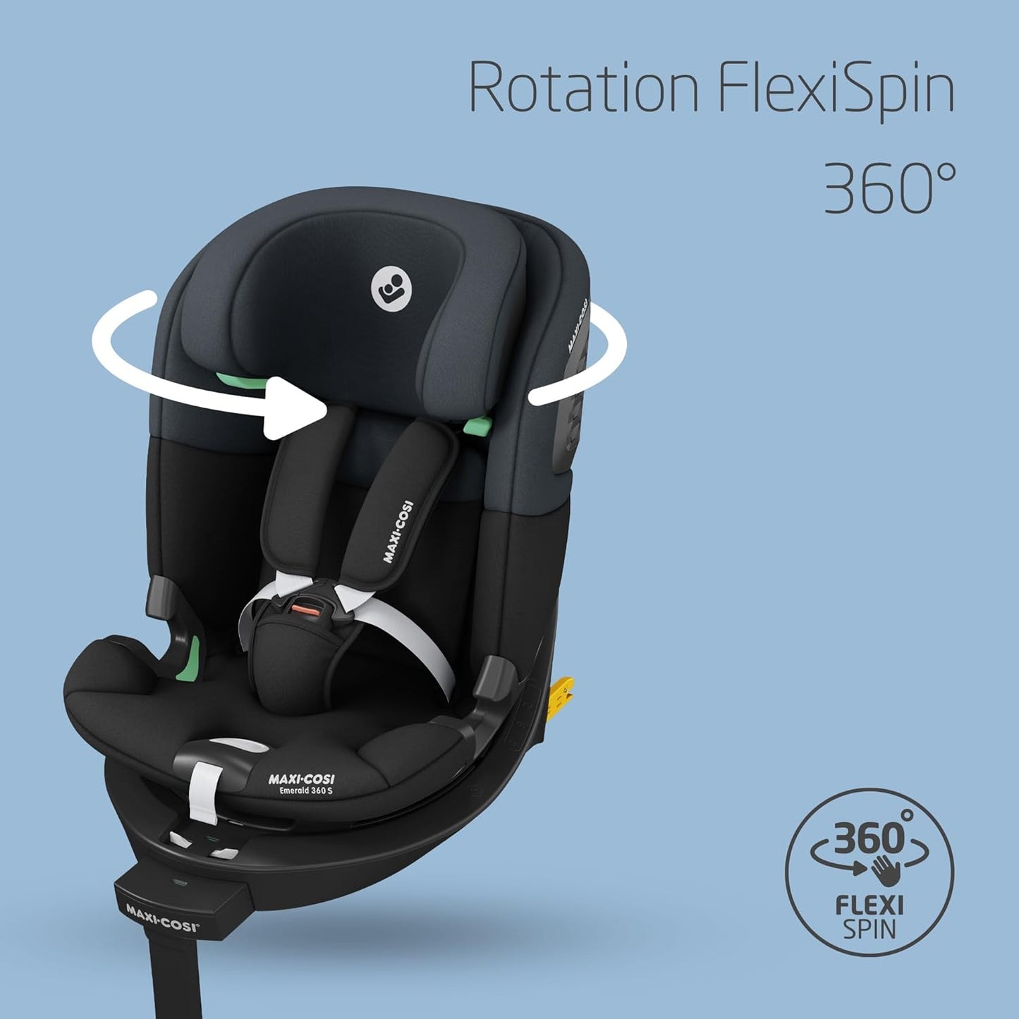 MAXI-COSI - Siège-Auto 360° Emerald + Isofix 