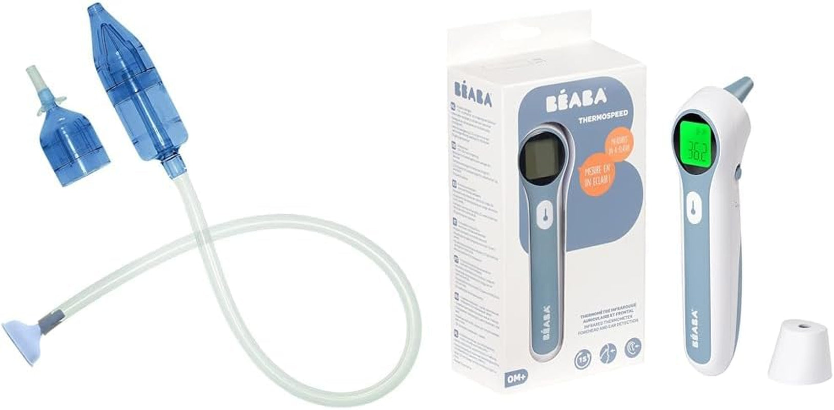 BEABA - Kit Mouche Bébé + Thermomètre frontal