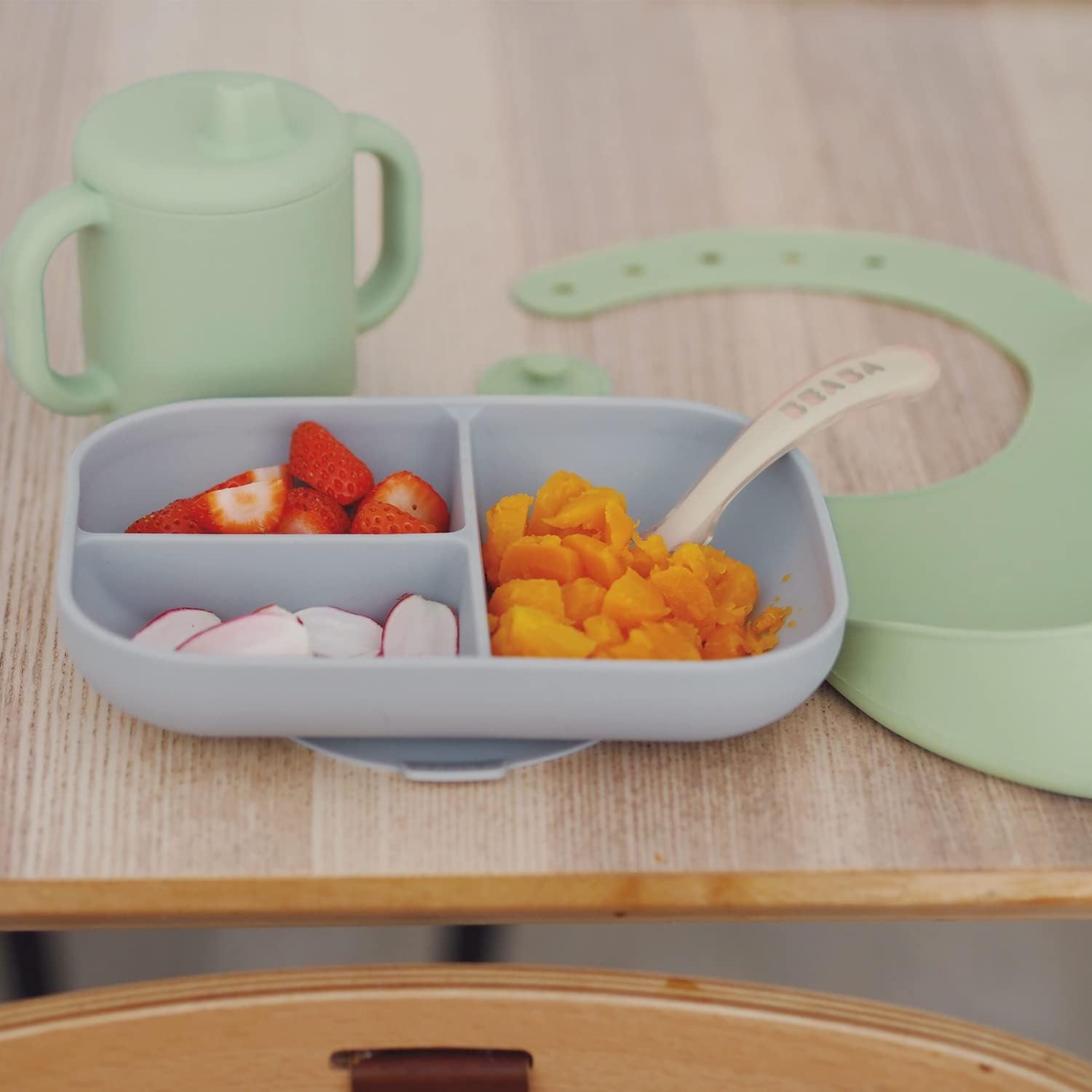 BEABA - Coffret repas en silicone