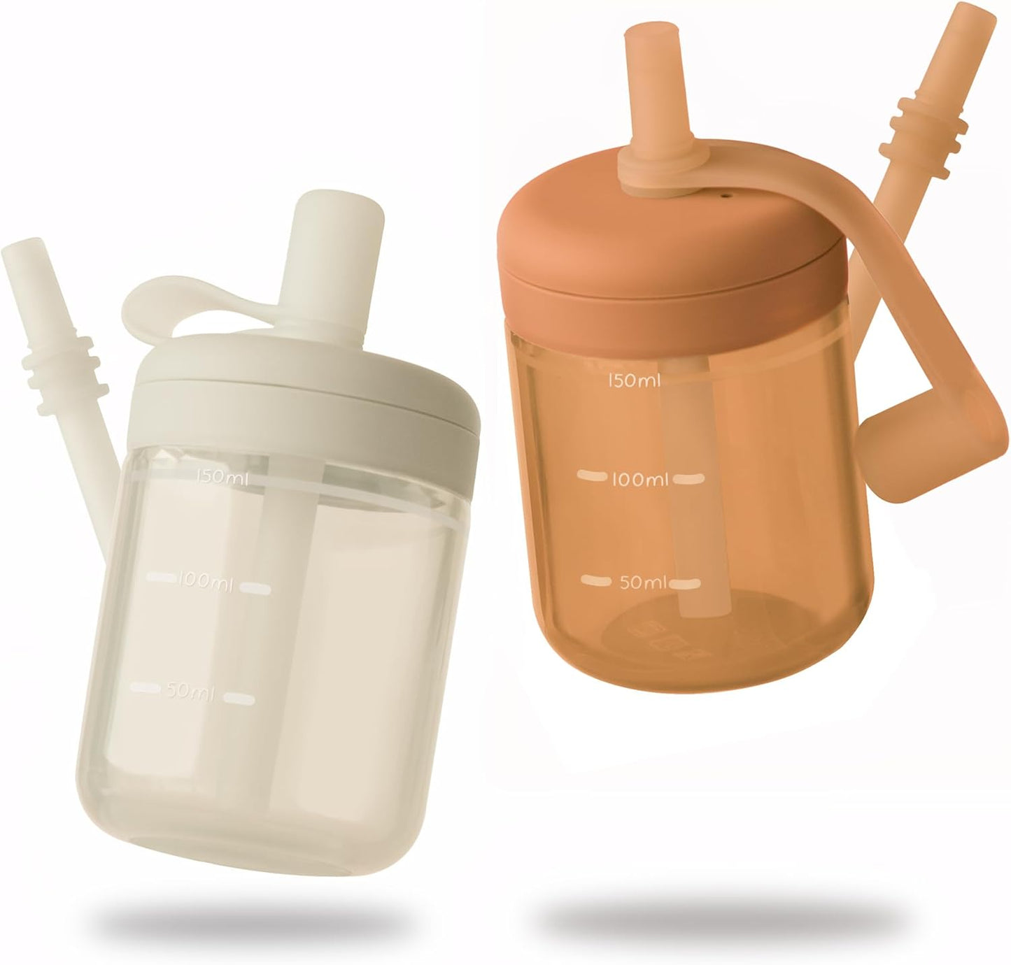 MOONKIE - Tasse d'apprentissage avec paille 