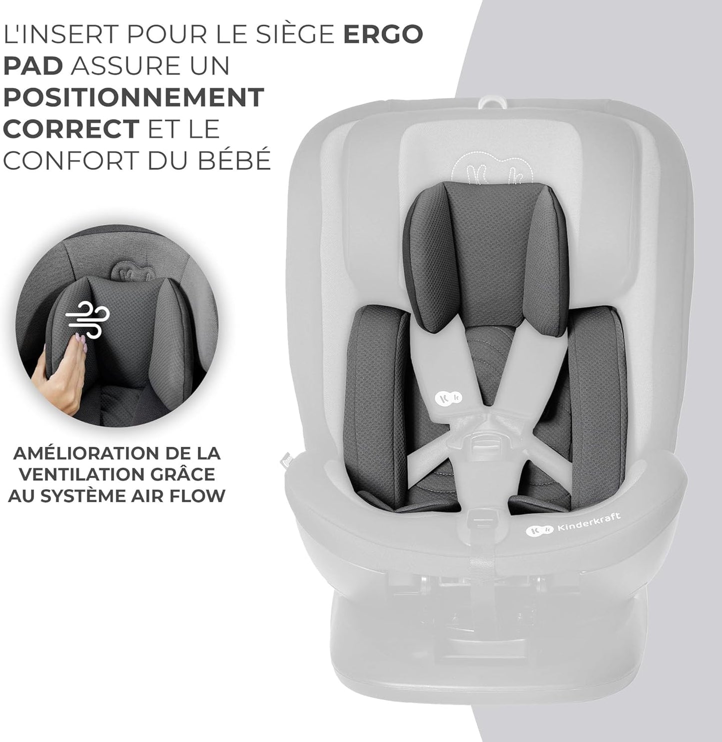 KINDERKRAFT - Siège auto 360° XPEDITION 2 I-Size 