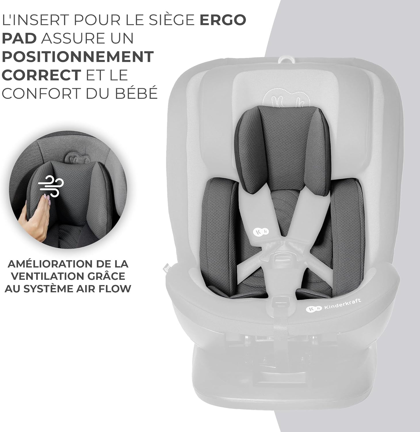KINDERKRAFT - Siège auto 360° XPEDITION 2 I-Size 