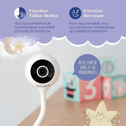 BÉABA - Babyphone vidéo Zen Connect