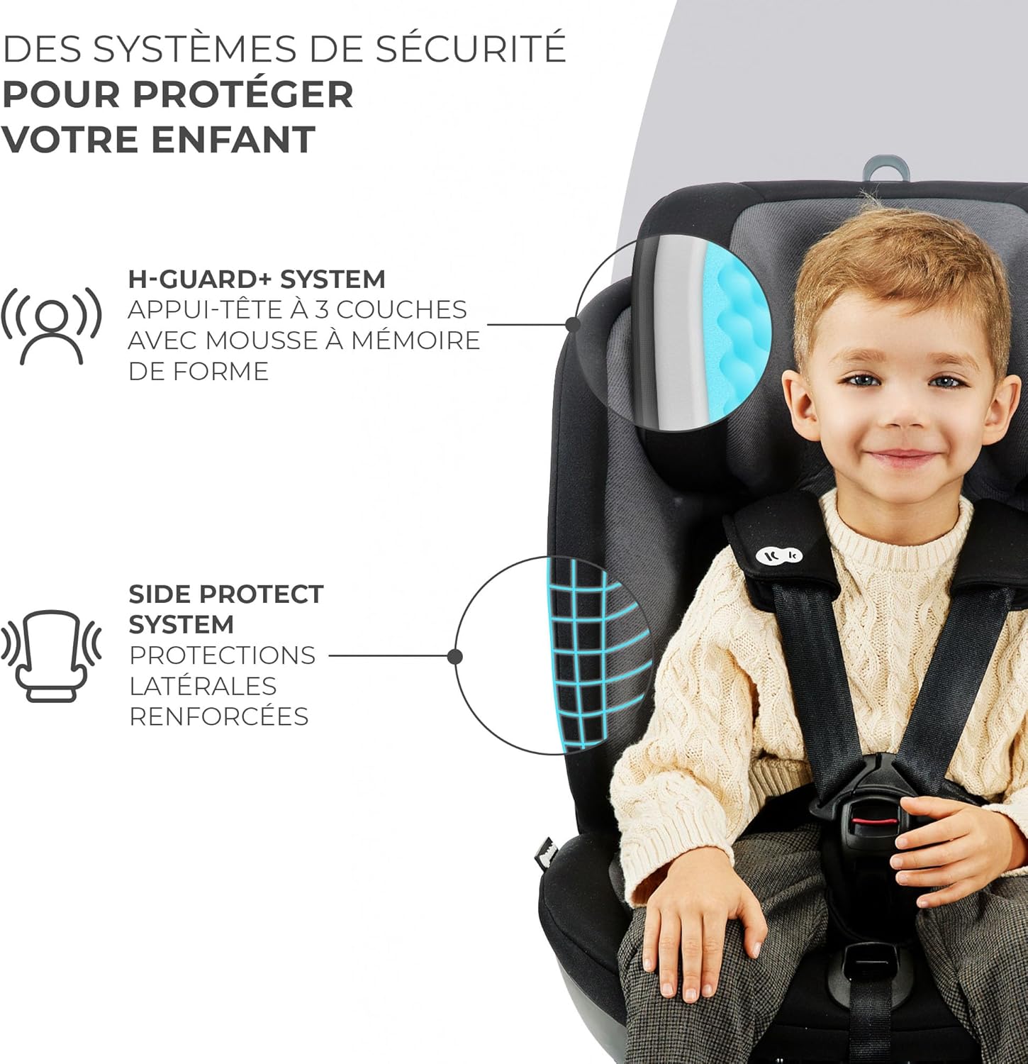KINDERKRAFT - Siège auto 360° XPEDITION 2 I-Size 