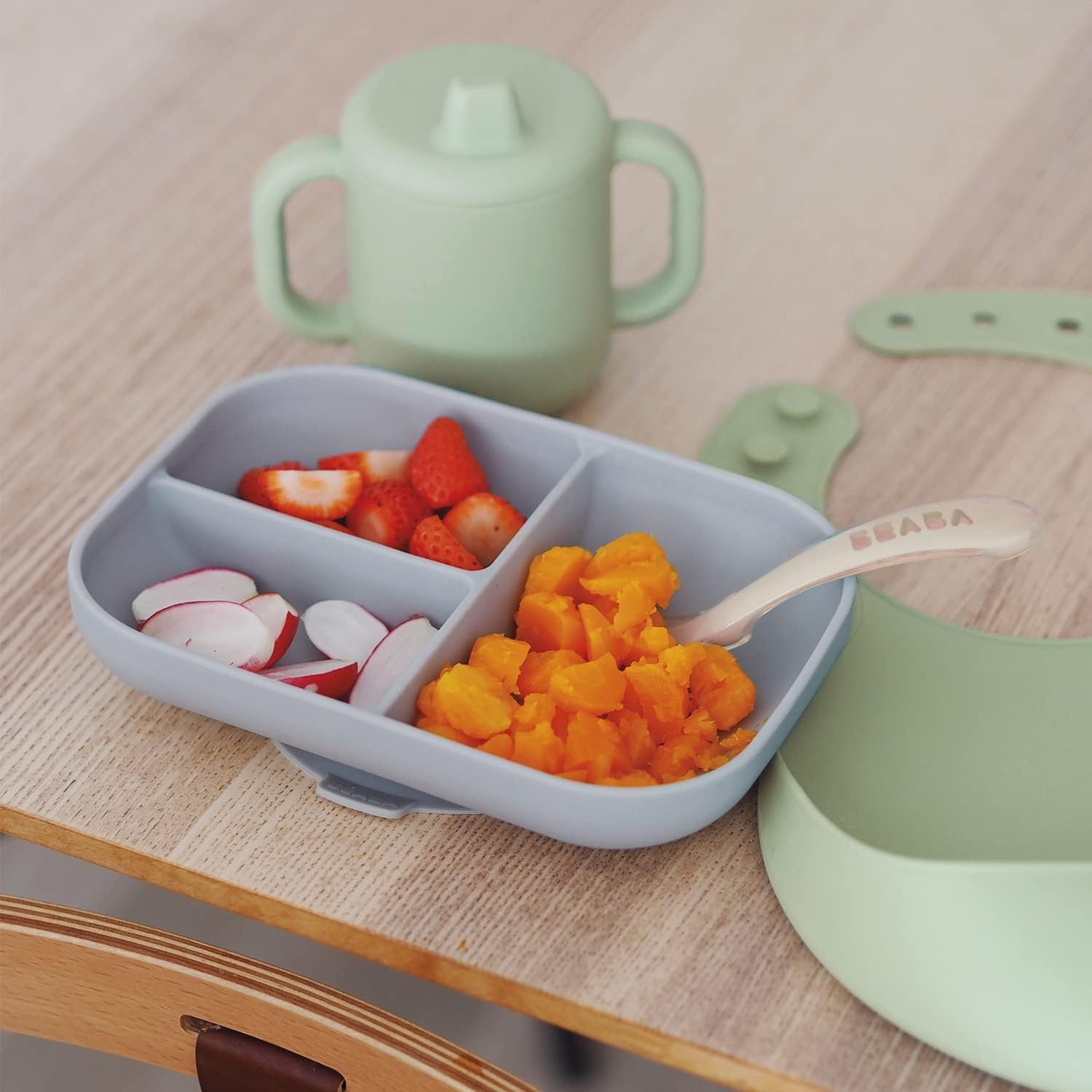 BEABA - Coffret repas en silicone
