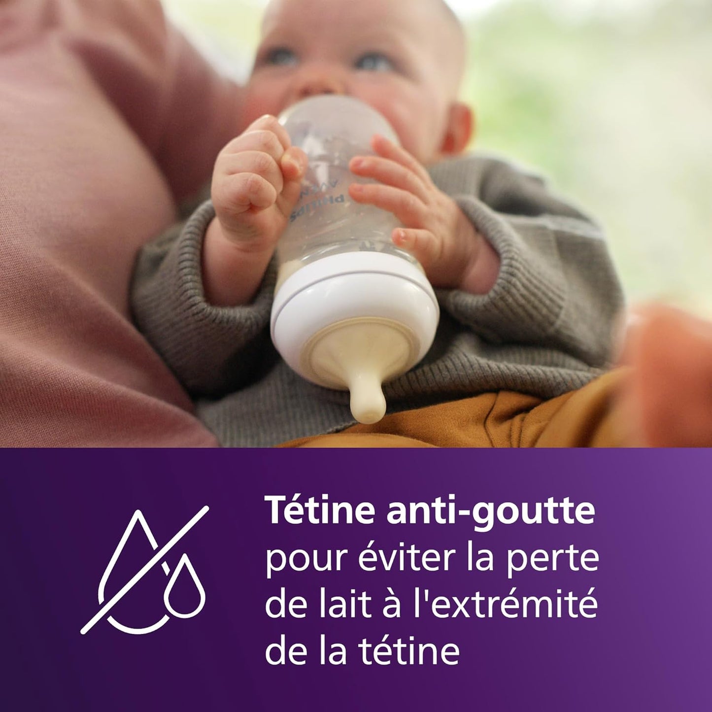 Philips Avent Natural Response - Coffret Découverte Pour Bébé : Biberon Natural Response 125 Ml Avec Tétine T2 (0 Mois Et Plus), Sucette Ultra Air, Modèle SCD837/10
