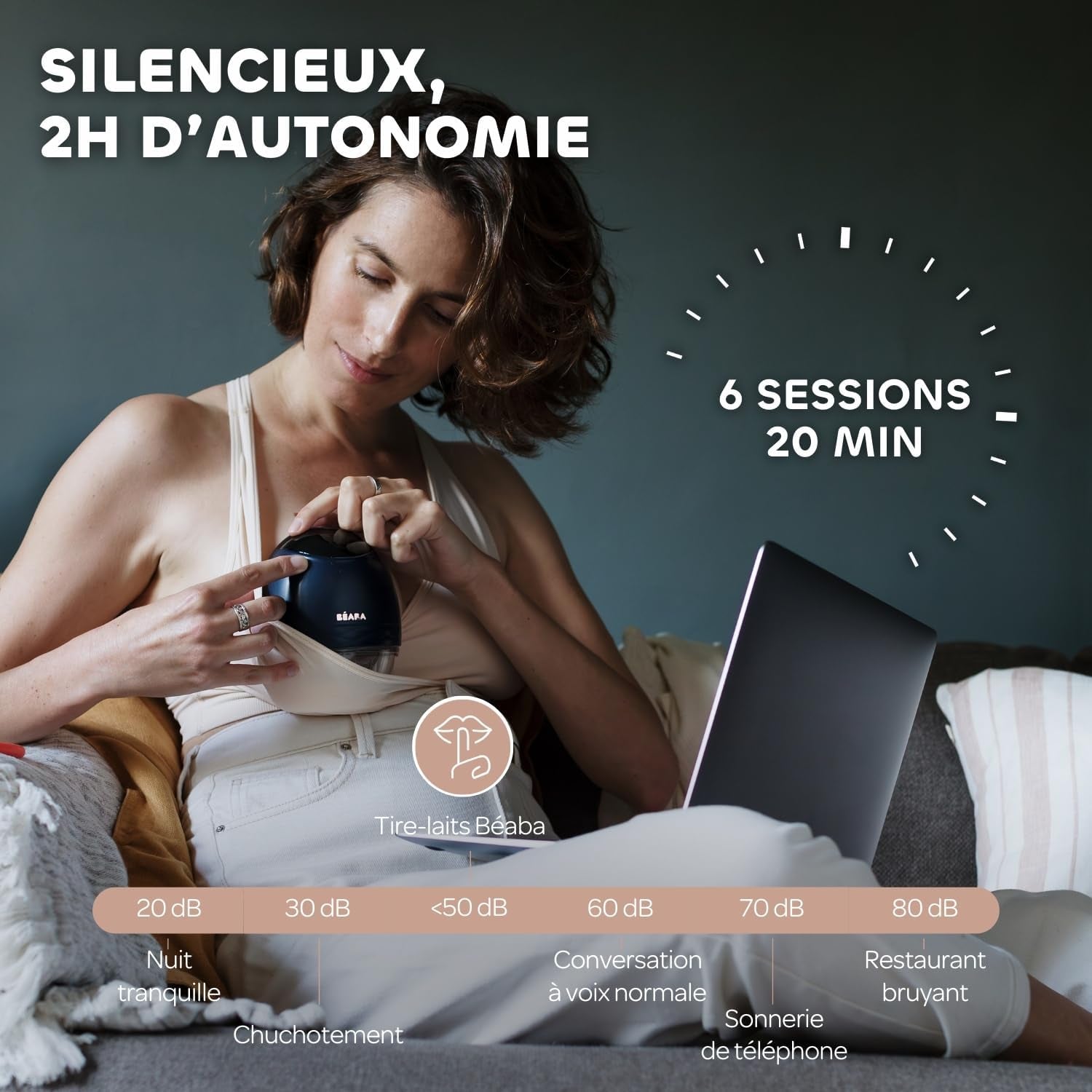 BEABA - Tire lait électrique