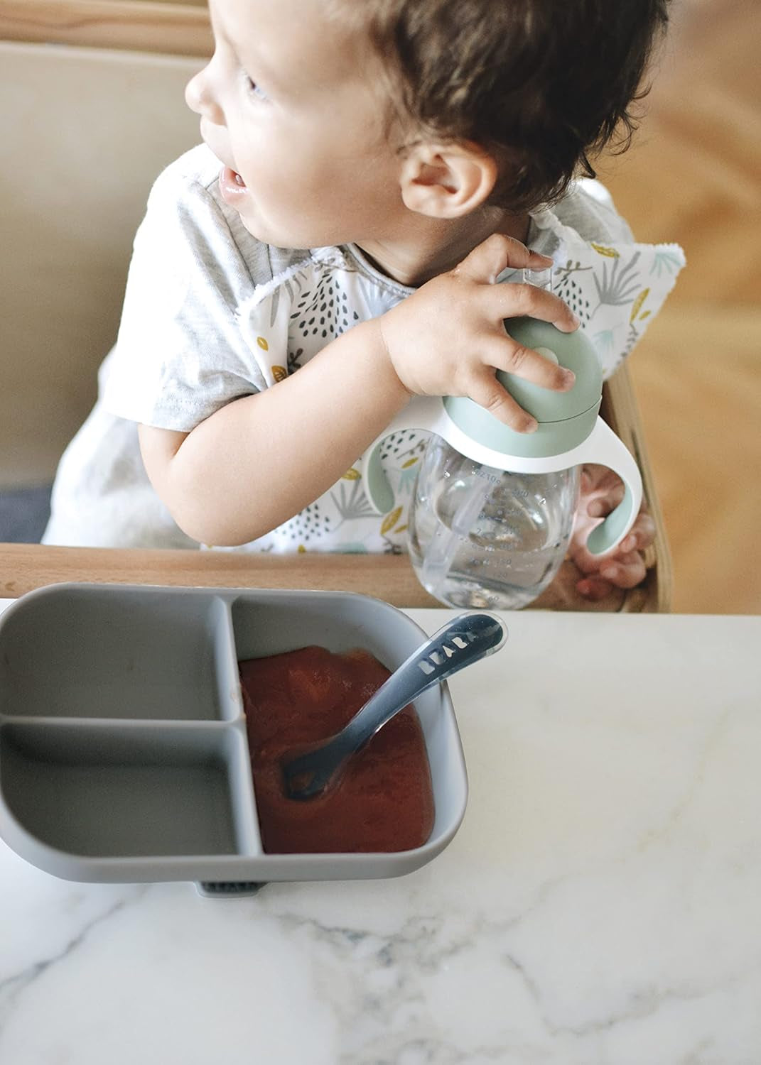 BEABA - Coffret repas en silicone