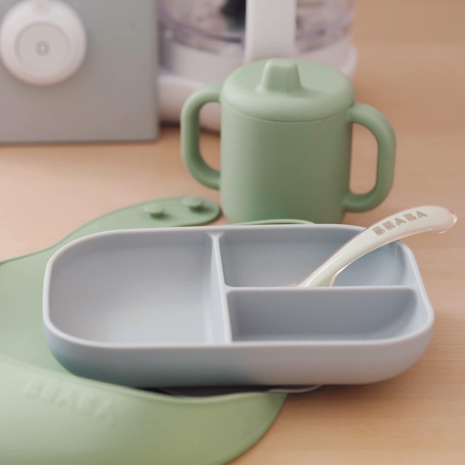 BEABA - Coffret repas en silicone