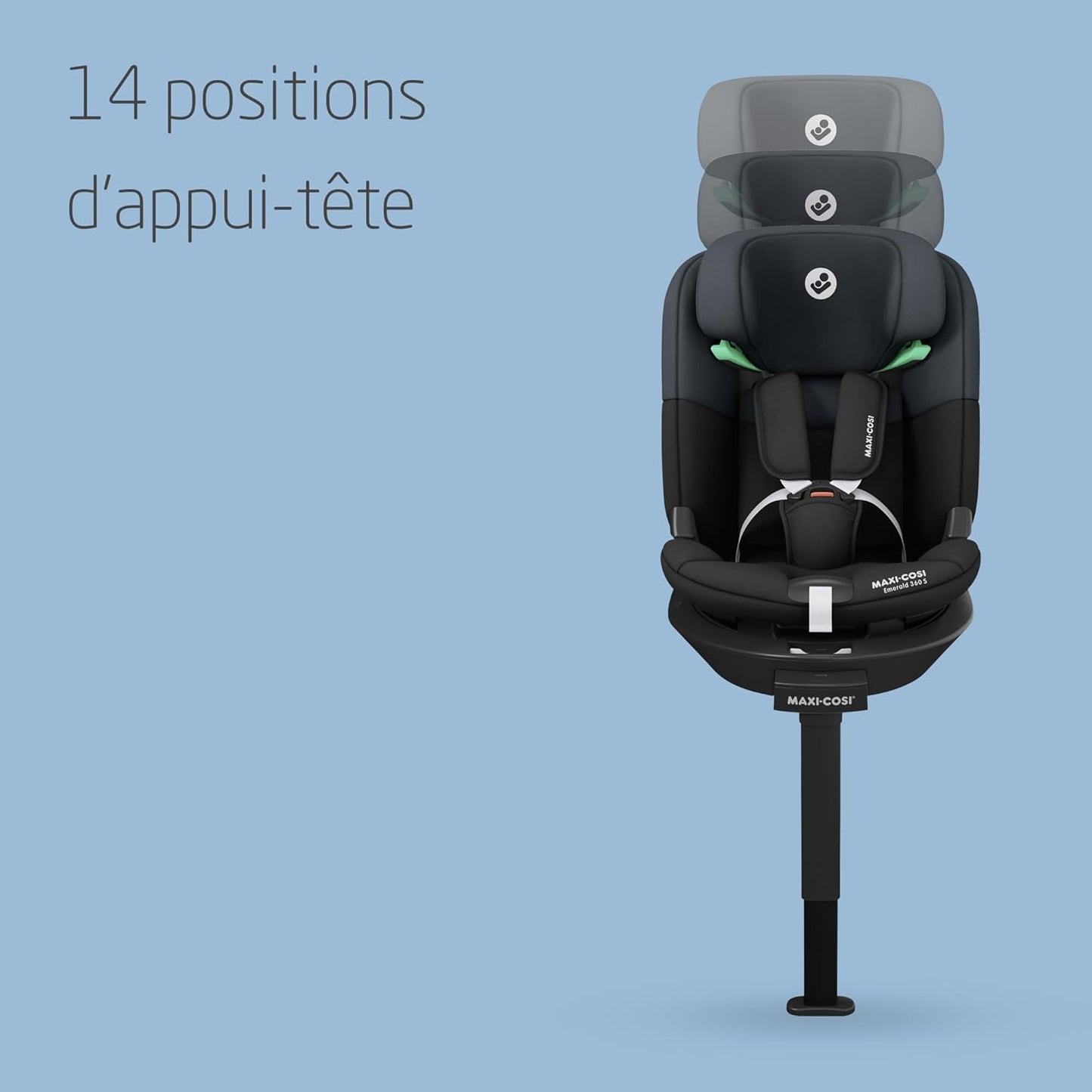 MAXI-COSI - Siège-Auto 360° Emerald + Isofix 
